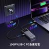 UGREEN Uno 100W PD Fast 10Gbps USB Hub with HDMI Data Compatible with MacBook iPad and Thinkpad 6-in-1 Charging, 4K@60Hz USB-C Hub, 3.0 Output, USB-C