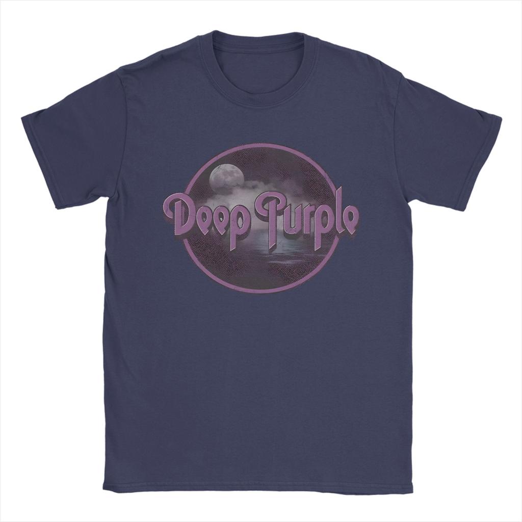 Band Deep Purple Art TShirt Summer  Hippie TShirts Unisex Cotton Comfortable Oversized Clothing Short Sleeves Funny Tops
