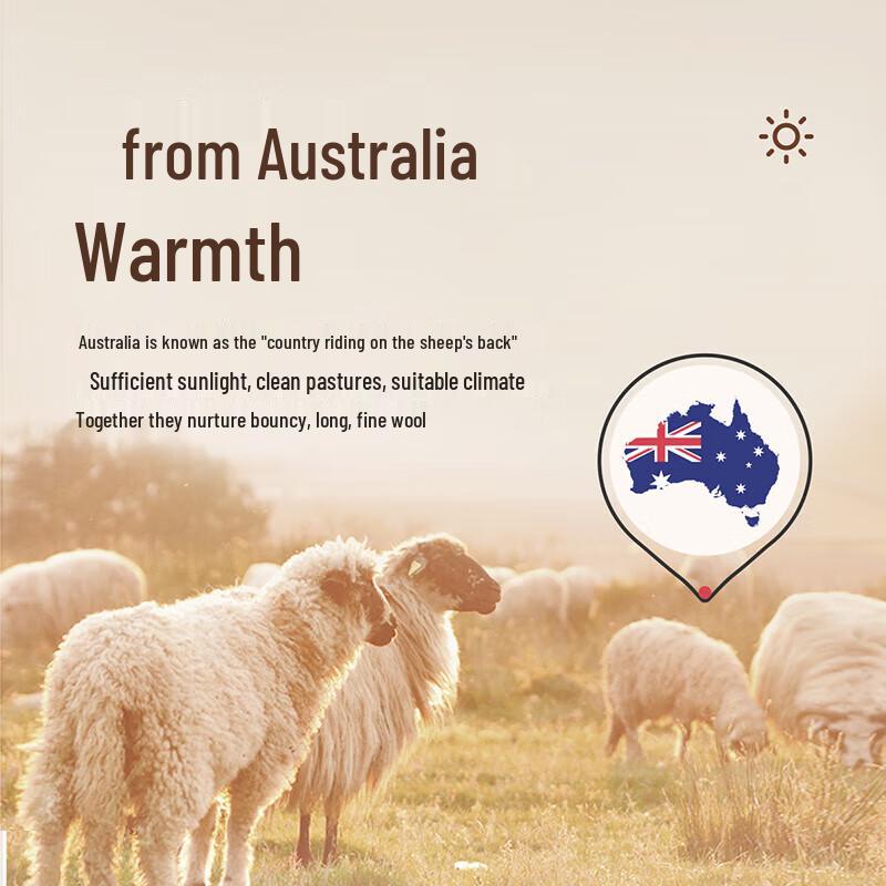 MENGJIE Antibakterielle Seide & Australische Wolle Vier-Jahreszeiten-Bettdecke