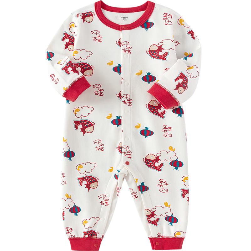 Balabala Baby Spring Long-Sleeve Romper