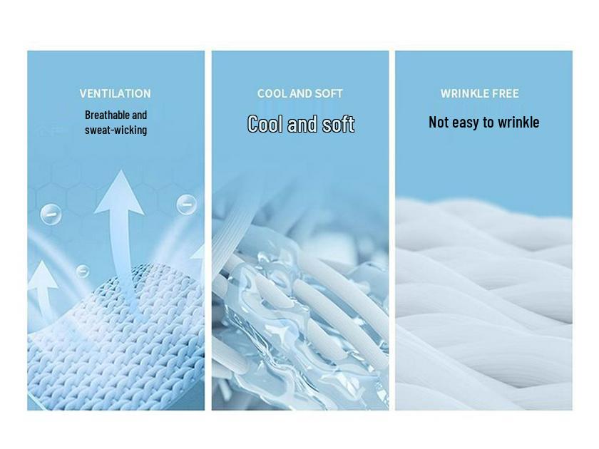 Men's Quick-Dry Ice Silk Trousers: Breathable, Lightweight, Summer Sportswear