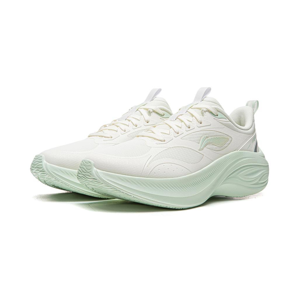 Li Ning Ride Waves V2 Cushioning Slip Resistant Abrasion Resistant Lightweight Low top Casual Running Shoes Women's ARSV104-2