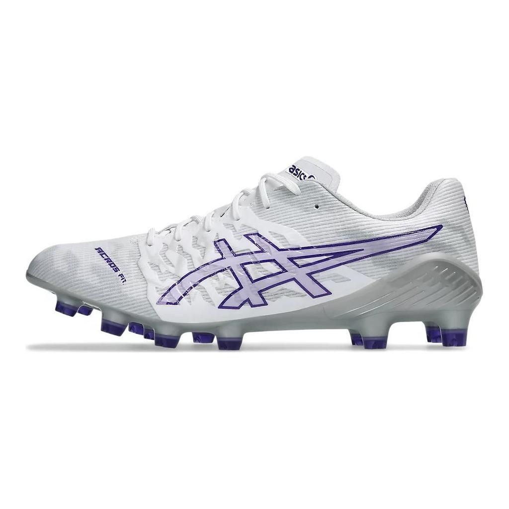 Asics Ds Light Acros 3 Comfortable Lightweight Soccer Shoes Men Soccer Shoes White Purple 1101A070-100