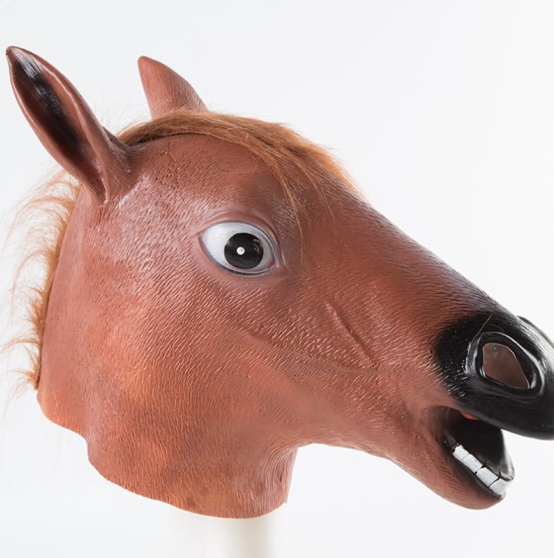 [ONEHORSE] Pferdemaske, Tier Vollblut, Cosplay