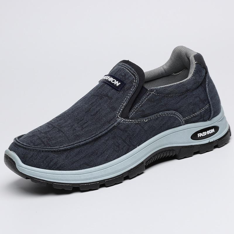 JinshiyuanShu Men's shoes casual shoes processing custom one-pedal dad shoes breathable mesh shoes soft sole comfortable single shoes