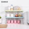 40cm Standing Rack Kitchen Bathroom Countertop Storage Organizer Shelf Holder Rack