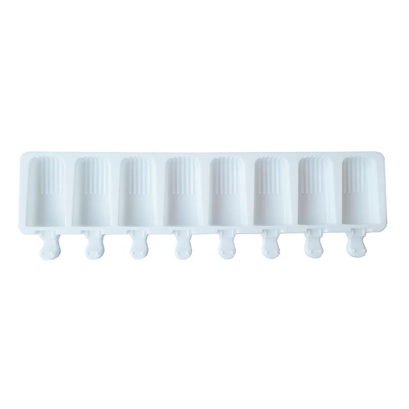 1Pcs Silicone Ice Cream Mold Diy Chocolate Dessert Popsicle Moulds Maker Homemade Tools Summer Party Supplies