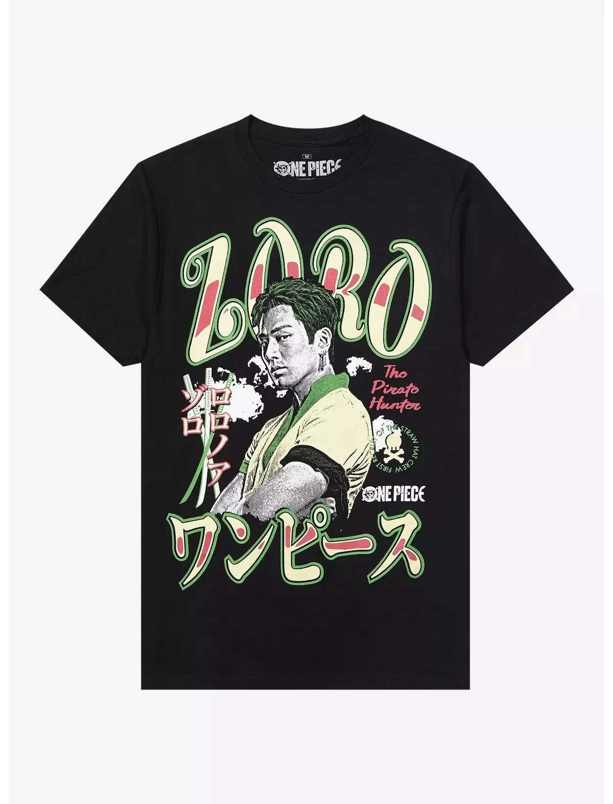 One Piece Zoro Live Action T-Shirt X-LARGE New M