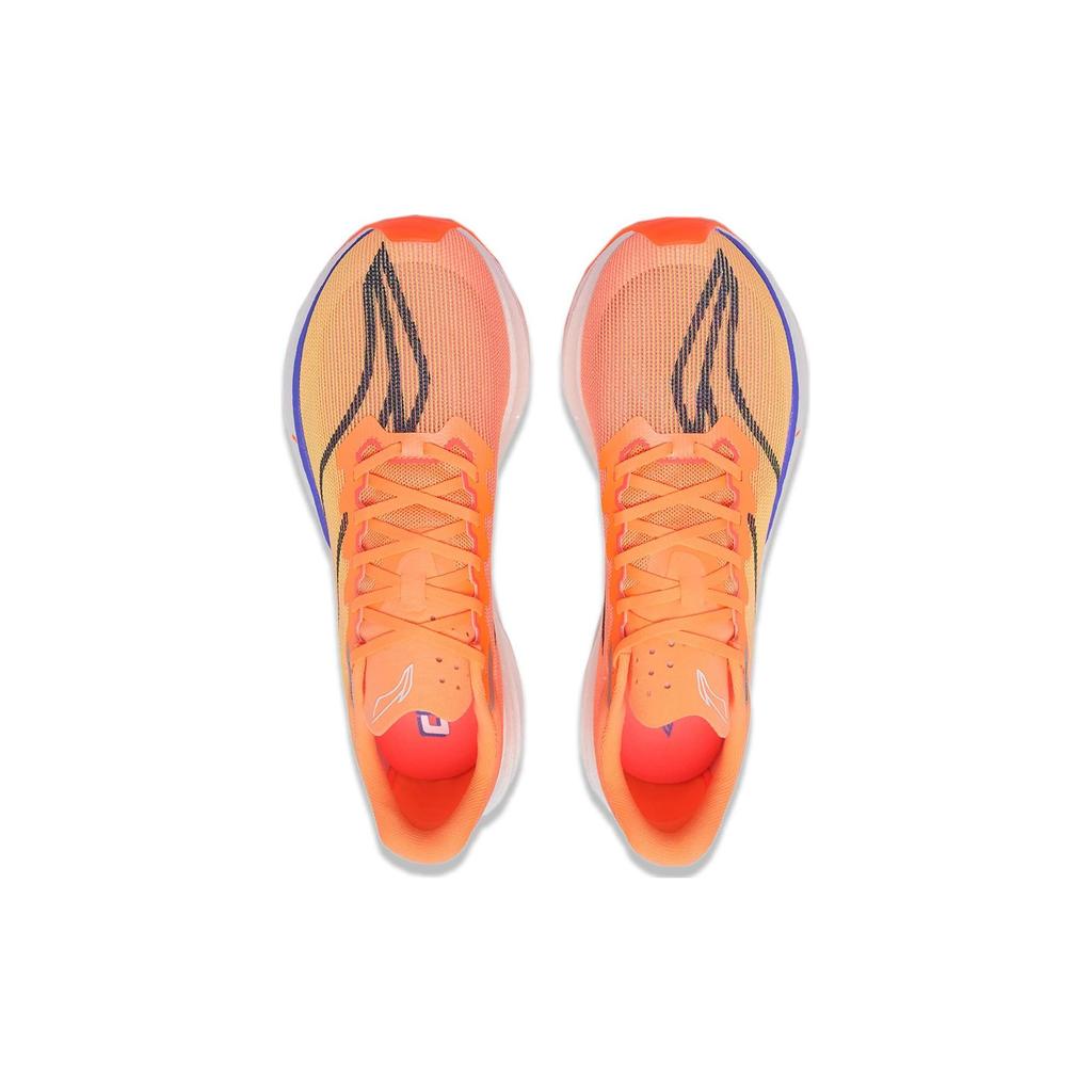 Li Ning Feidian 3 Challenger Amortyzujące Niskie Buty do Biegania Męskie Melonowy Pomarańczowy ARMT037-14