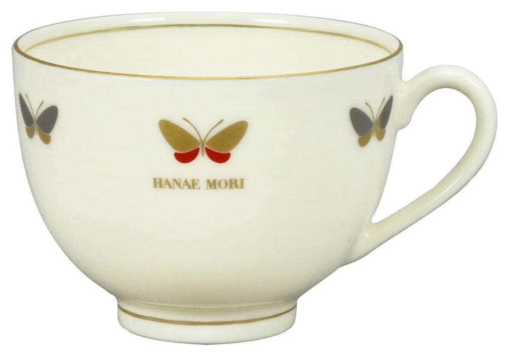 Hanae Mori Pair of Cups and Saucers (CHO) MB6401-1