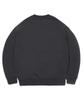 SOUNDSLIFE Flocking Printing Sweatshirts Charcoal