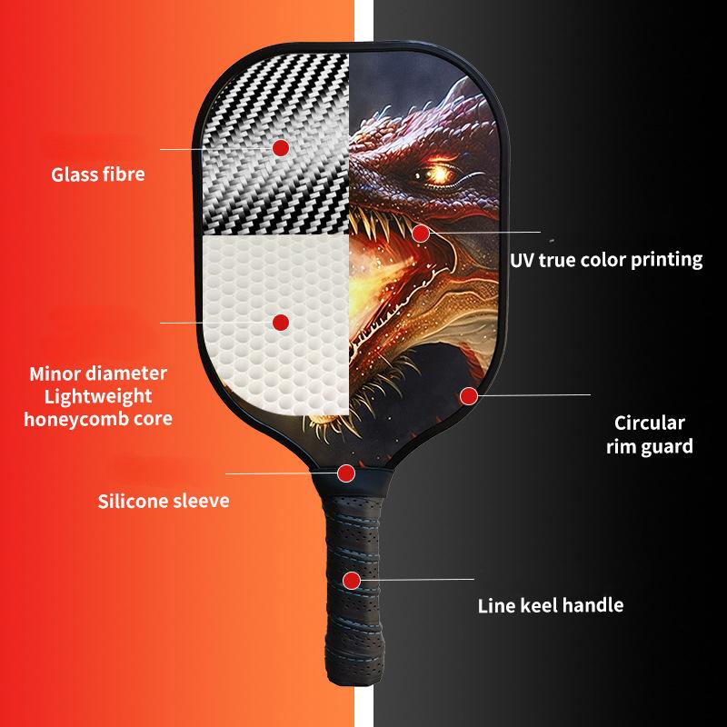 Sada nakládané pálky ze skleněných vláken Venkovní sportovní okurková pálka s voštinou