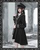 JIURUN Lolita Gothic Lolita Military Halloween Anime Mori Girl Trench Gothic Cute Costume, Uniform, Cosplay, Cosplay, Lolita, Coat, Shorts, Blouse,