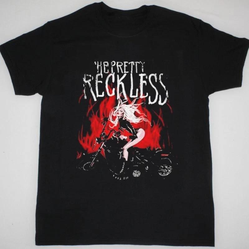 Taylor Momsen The Pretty Reckless Koszulka z krótkim rękawem Czarna Wszystkie rozmiary AE45