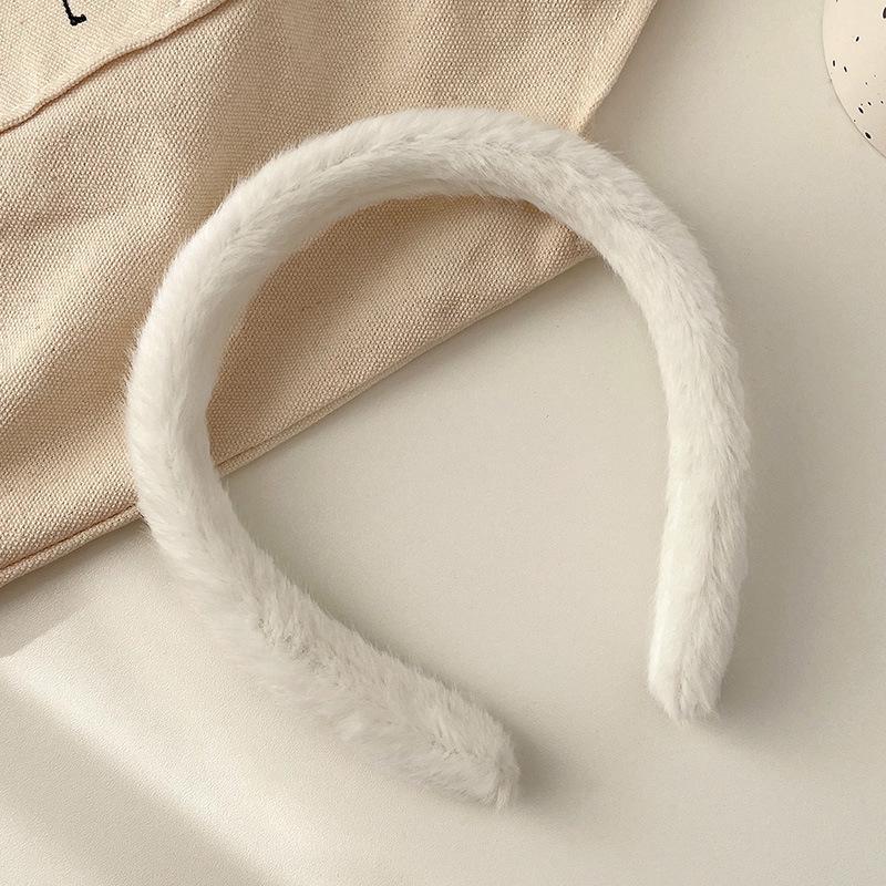 

Милые плюшевые повязки на голову с животными для женщин: Аксессуары для волос осень/зима для маски для лица и выхода в свет