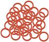 Ofowin Silicone O Rings VMQ Seal Ring Gasket 7mm Outer Diameter 5mm Width 1mm