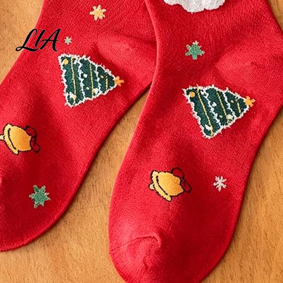 Holiday Season Stocking Stuffers Christmas Socks for Men And Women, Soft Combed Cotton Crew Winter Socks, Novelty Colorful Footwear Wear Party