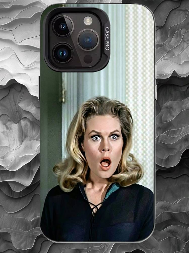 Elizabeth Montgomery Phone Case Color Silver Shell For IPhone 17 16 15 14 13 12 11 Pro Max Plus iPhone17air