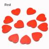 Party Decor DIY Wedding Ornaments Wooden Chips Confetti Slices Wood Crafts Hearts Shaped