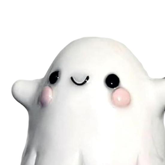 Halloweenská ozdoba Duchové Netopýři Vyřezávaná pryskyřičná soška Vodotěsná Halloweenská figurka Vnitřní Venkovní Dekorace