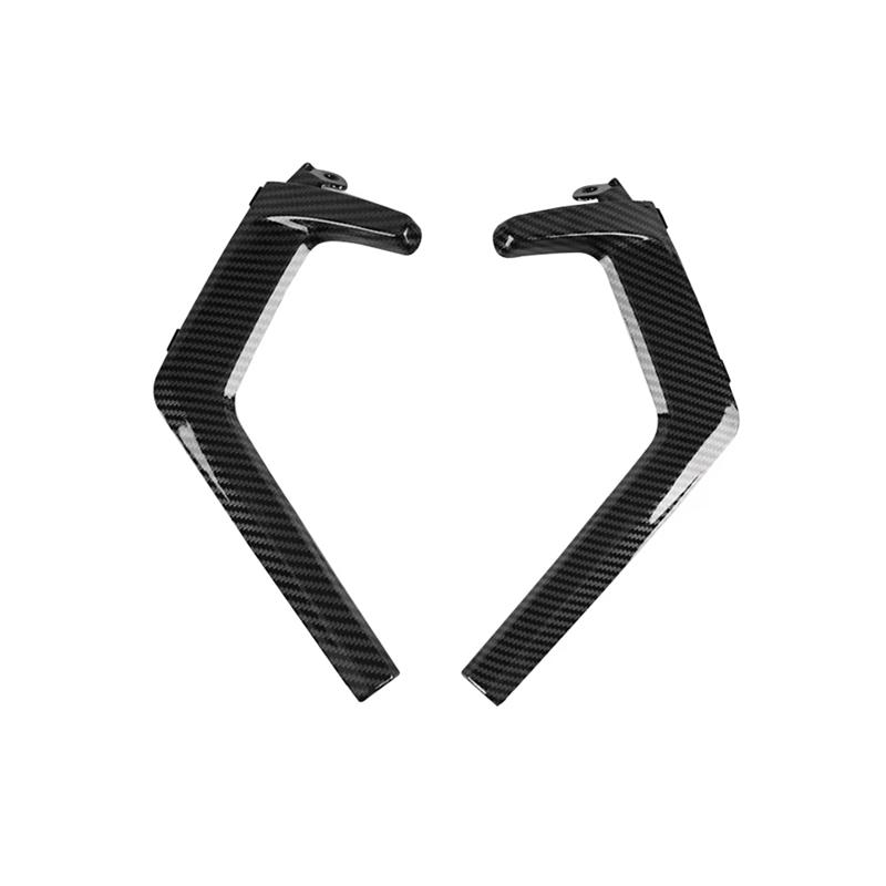 

A51K-Motorcycle Handlebar Lower Side Panel Cover Accessory For NMAX 155 V3 2025 Ignition Switch Side Cover Carbon Fiber Color