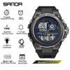 Sanda Youth Tactical Luminous Multifunction Waterproof Men's Electronic Watch