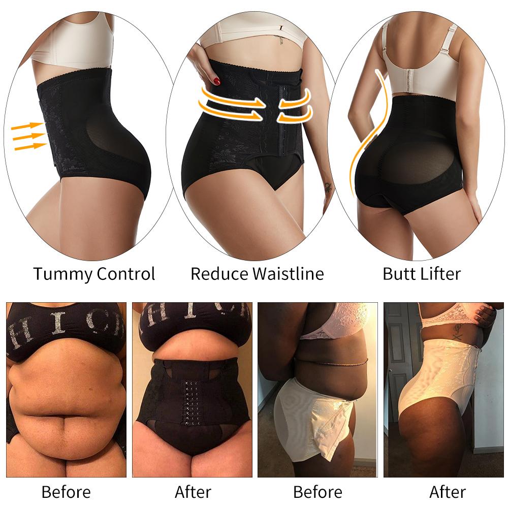 Women Tummy Control Shapewear Panty Waist Trainer Slimming Body Shaper High Waist Control Panties Corrective Underwear Shaping Briefs