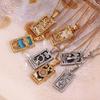 Trendy Minimalist Tarot Inspired Necklace With Creatvie Symbols And Lightweight Design For Comfortable Daily Wear