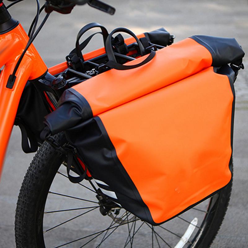 Cycling Cargo Rack Luggage Touring Carrier Racks Picnic Carrier Front Rack Heavy Duty Steel Cycling Front Pannier Rack