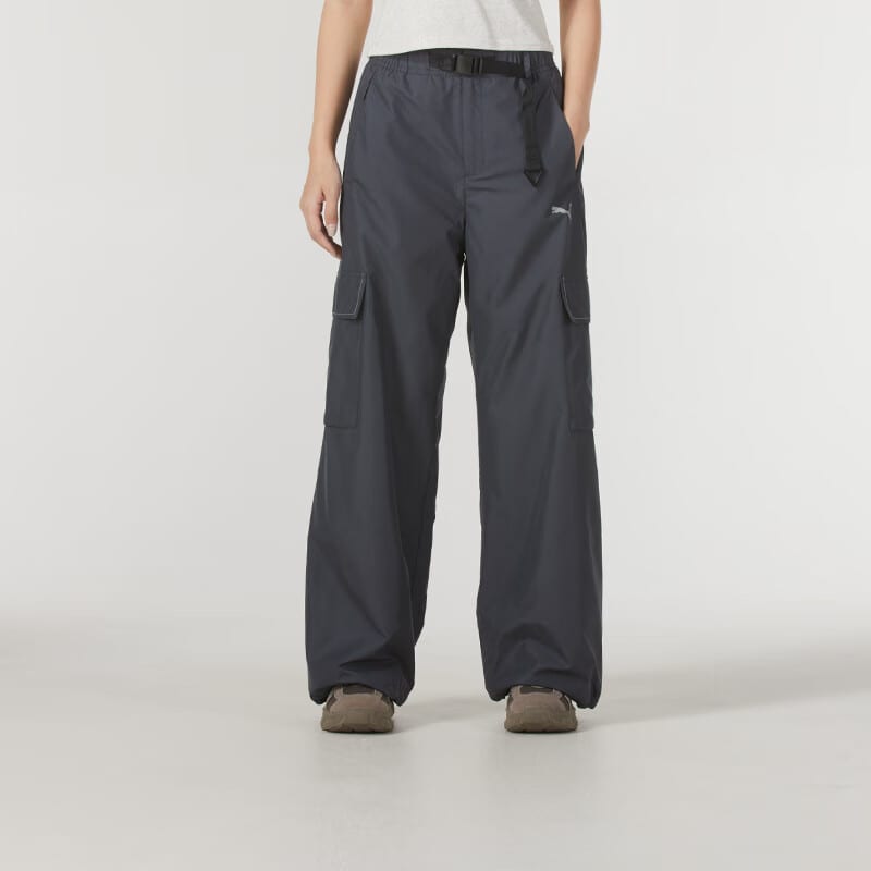Puma Cargo Pants Women's Gray Moderate Cargo Pants 629735-69
