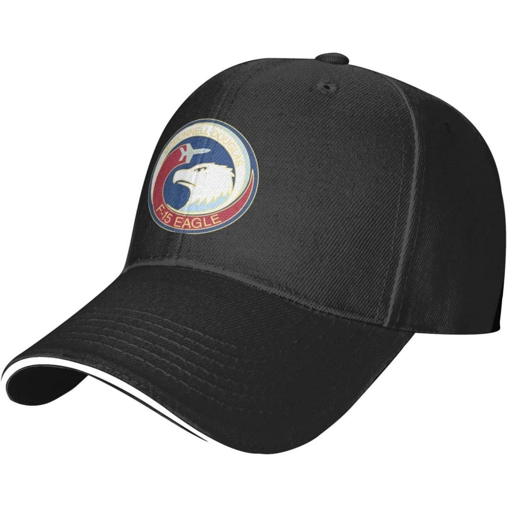 Air Force F-15 Eagle Program Adjustable Baseball Cap Unisex Sandwich Dad Hat Golf Hat