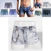 Hochwertige Herren-Baumwollshorts im europäischen und US-Stil Denim-Jeans Unterwäsche für Komfort