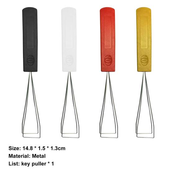 N62 Tastenkappenabzieher Computer-Tastenkappen Metall Universeller Entferner Reinigungswerkzeug für Mechanische