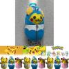 Pokemon Pikachu Sleep Bag Plush Keychain For Collectors Pendant