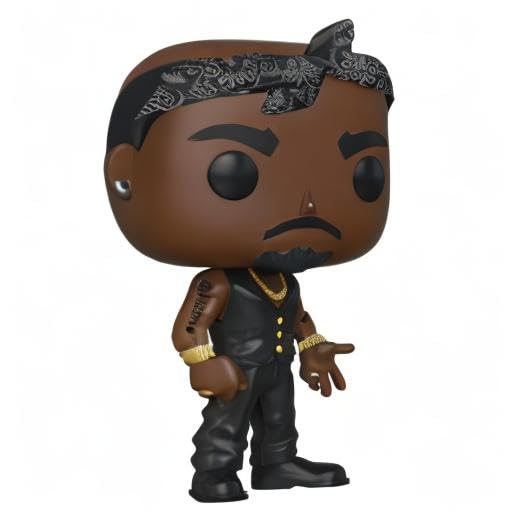 FUNKO POP! ROCKS: Tupac - Vest W/ Bandana