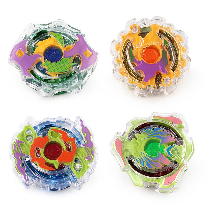 Exciting Colorful Top Battle Set Durable Plastic Spinning Tops With Handle Arena