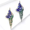Fashion Rhinestone Conch Brooches for Women Unisex Enamel Ocean Series Pins Friend Event Party New Gifts Jewelry Decoration
