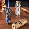 3-in-1 Multi-functional Cigar-specific Lighter When Used Moxibustion Directly Shoots Cigar Into Blue Flame Cigarette Accessories
