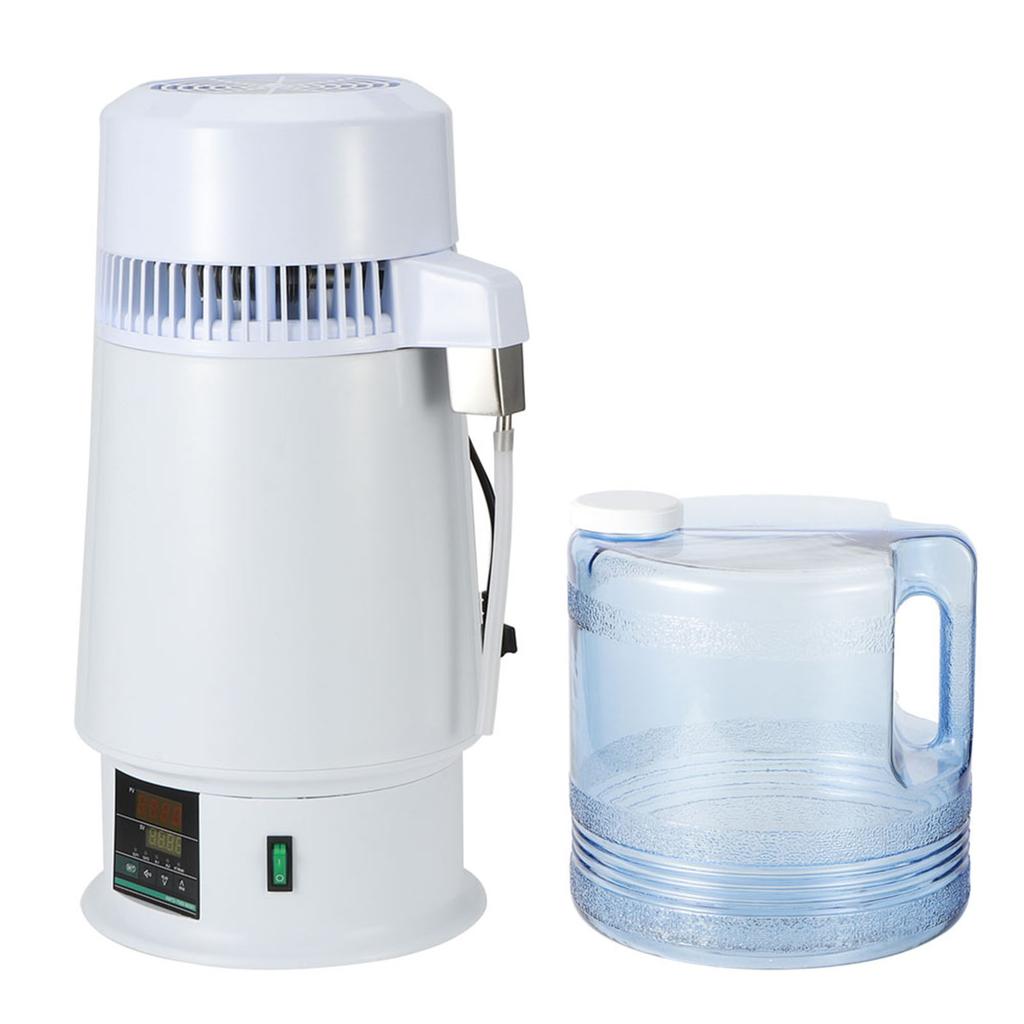 Distilator de apă multifuncțional din oțel inoxidabil cu temperatură reglabilă, echipament de distilare 4LAU