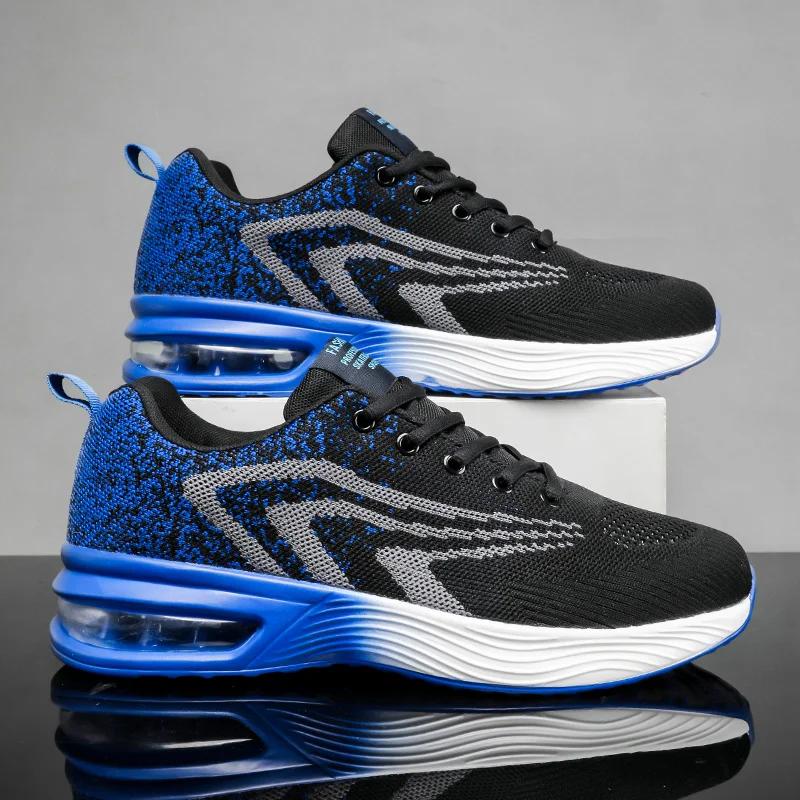 MAEDEF Herren Laufschuhe Leicht Bequem Rutschfest Sportschuhe Atmungsaktives Mesh Mode Walking Schuhe Laufschuhe