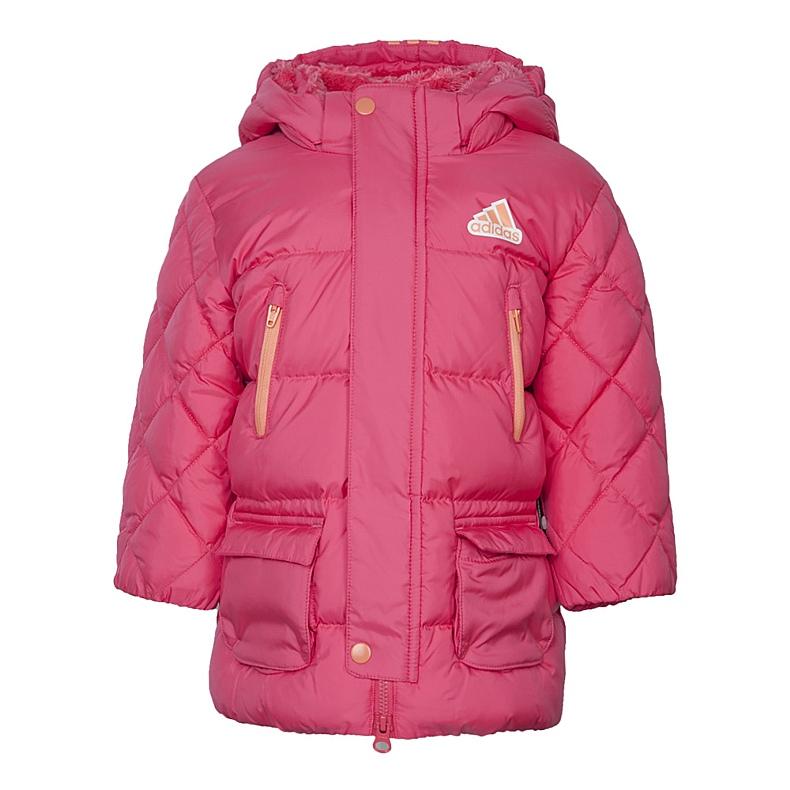 Adidas Down Jacket Pink Infant And Toddler AY4642 86