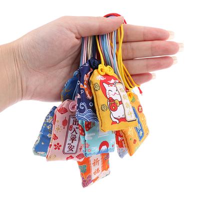Classico amuleto imperiale giapponese Omamori, ciondolo regalo per bambini con fortuna e successo
