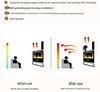 Leaf Thermo-dynamic Aluminum Fireplace Fan: High-Temperature Resistant Rotating Heating Plate for Portable Thermal Energy Generation.