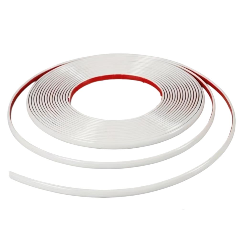 

3D PVC Peel and Stick Trim Molding Waterproof Flexible Decorative Strip Self-Adhesive Wall Trim Window Frame 5m