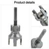 PPR/PVC Water Pipe Threader 20/25MM Tapping Tool Internal Thread External Thread Integrated Die Water Pipe Waterpipe Tapping Too