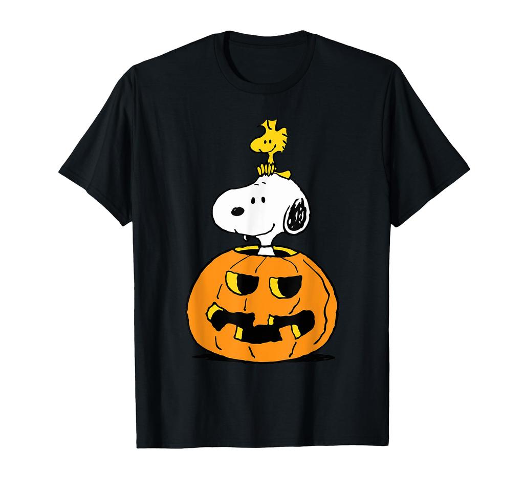 Peanuts Halloween Snoopy and Woodstock T-shirt
