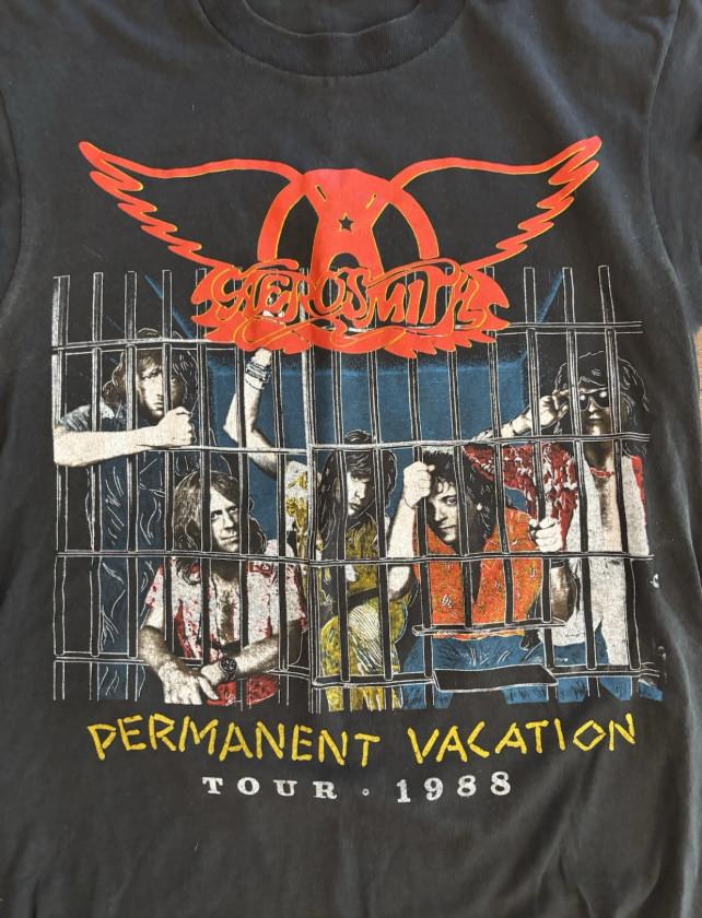 Aerosmith Permanent Vacation Unisex T-Shirt XXL