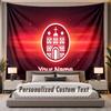 Custom Name Text Tapestry FC St. Pauli Personalized Polyester Wall Tapestry For Bedroom And Room