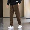 Men's Warm Casual Straight-Leg Trousers