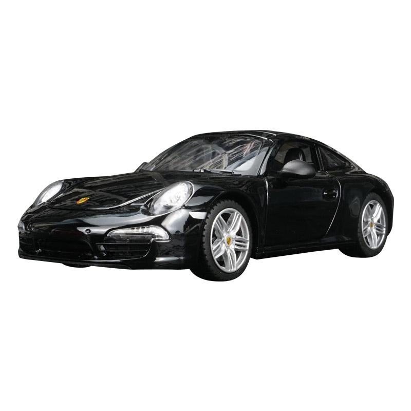 

rastar 1:24 Simulation Porsche 911 Carrera Alloy Car Model Static Ornament Supercar Gift Collection чёрный